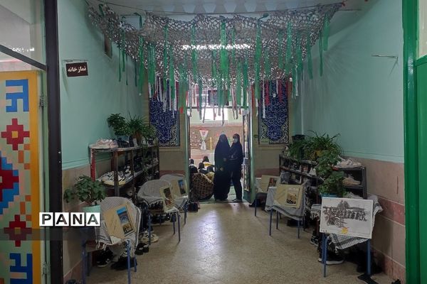 برگزاری طرح لاله‌های روشن در هنرستان دخترانه پردیس