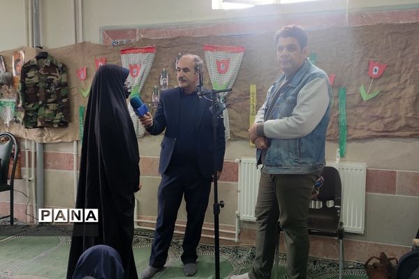 برگزاری طرح لاله‌های روشن در هنرستان دخترانه پردیس