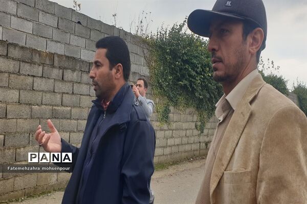 بازدید دانش‌آموزان وزرا محله از تالاب قو سرخ رود