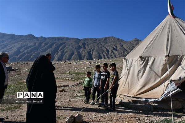 پویش اردوی جهادی مدیریت آموزش و پرورش عشایر فارس