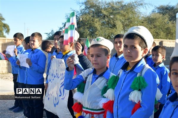 پویش اردوی جهادی مدیریت آموزش و پرورش عشایر فارس