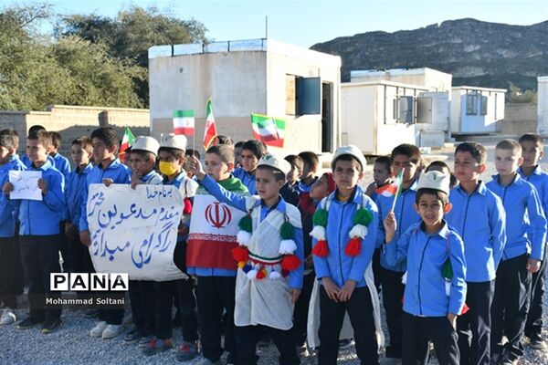 پویش اردوی جهادی مدیریت آموزش و پرورش عشایر فارس