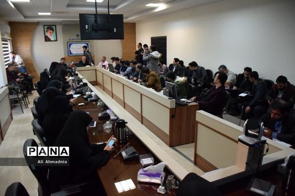 نشست خبری مدیرعامل شرکت آب و فاضلاب استان قم