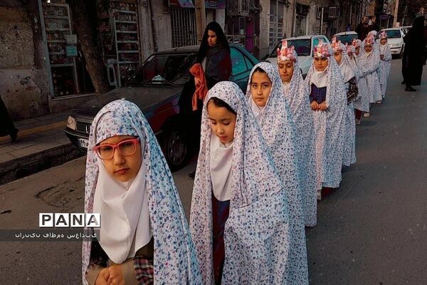 برگزاری جشن بزرگ‌ عبادت ویژه دانش‌آموزان دختر شهرستان کلات