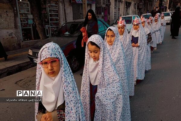 برگزاری جشن بزرگ‌ عبادت ویژه دانش‌آموزان دختر شهرستان کلات