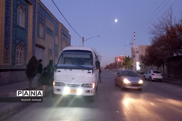 اردوی زیارتی خواهران هیات  قمربنی هاشم به مشهدمقدس