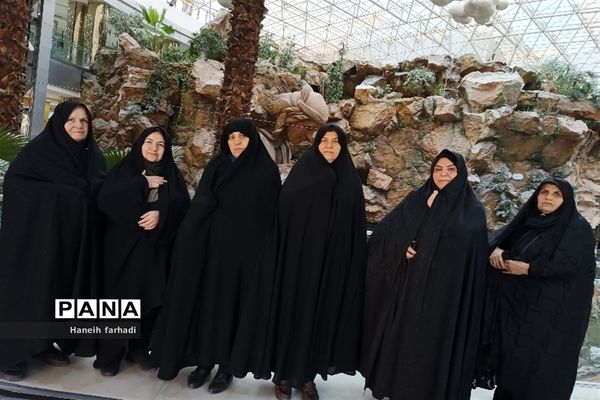 اردوی زیارتی خواهران هیات  قمربنی هاشم به مشهدمقدس