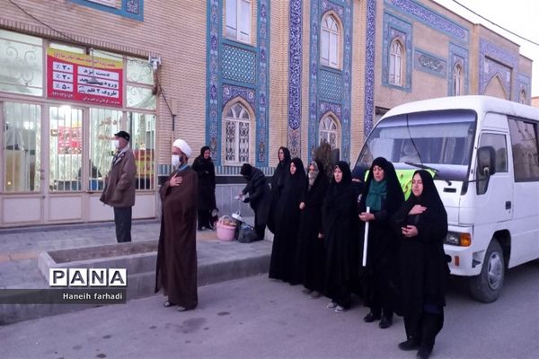 اردوی زیارتی خواهران هیات  قمربنی هاشم به مشهدمقدس