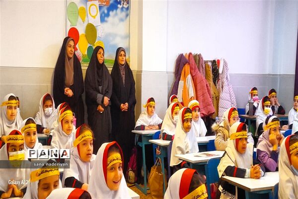 برگزاری سه شنبه‌های مهدوی در دبستان شهید رجبی