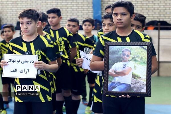 مراسم افتتاحیه مسابقات لیگ فوتسال شهرستان مه ولات