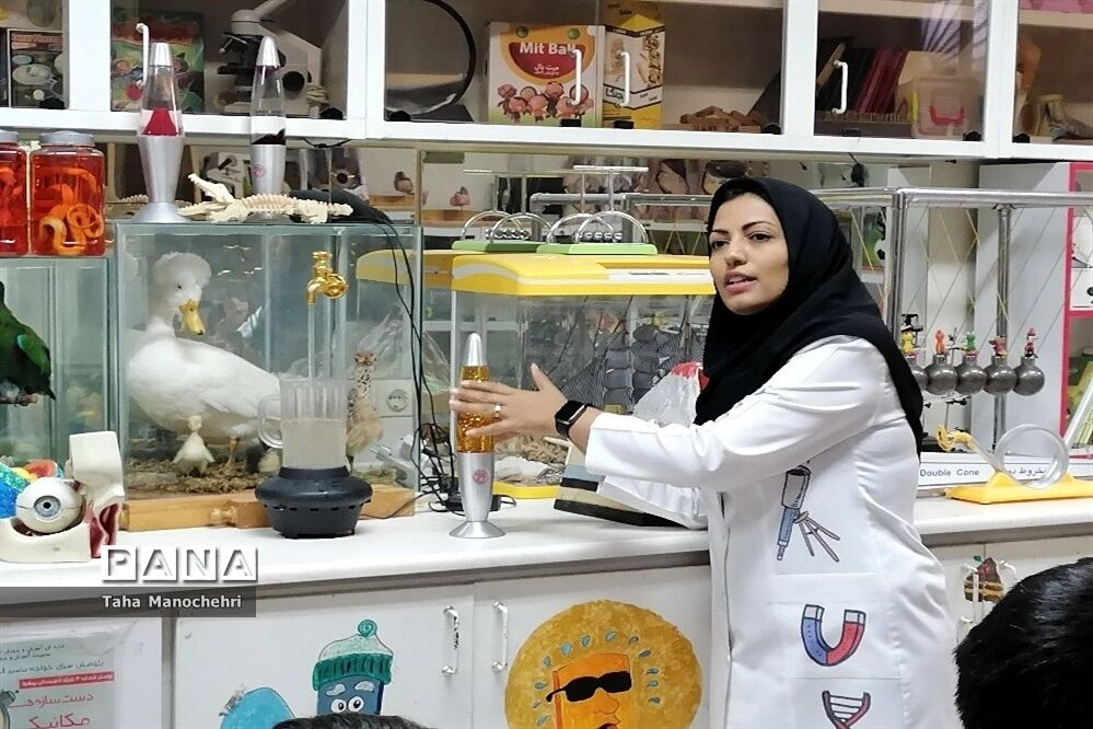 اردوی علمی دانش‌آموزان آموزشگاه علامه‌طباطبایی به پژوهشسرای خواجه نصیر شهرستان پیشوا