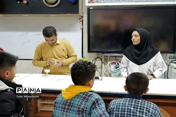 اردوی علمی دانش‌آموزان آموزشگاه علامه‌طباطبایی به پژوهشسرای خواجه نصیر شهرستان پیشوا