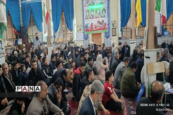 برگزاری یادواره شهدا به‌مناسبت دهه بصیرت