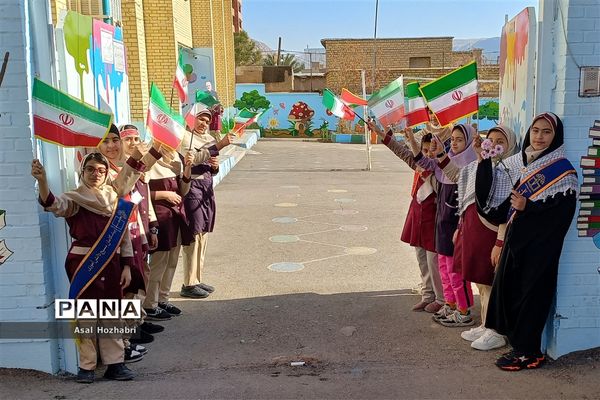 چهارمین سالروز شهادت سردار دلها، در دبستان حاج قاسم سلیمانی زرقان