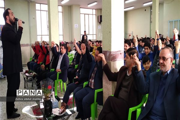 مراسم پاسداشت شهادت سپهبد شهید حاج قاسم سلیمانی در ورامین