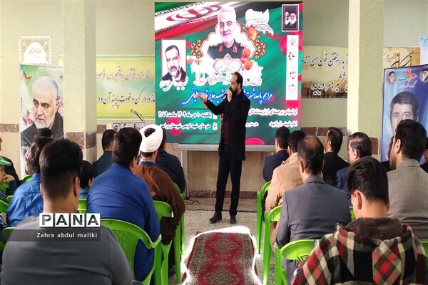 مراسم پاسداشت شهادت سپهبد شهید حاج قاسم سلیمانی در ورامین