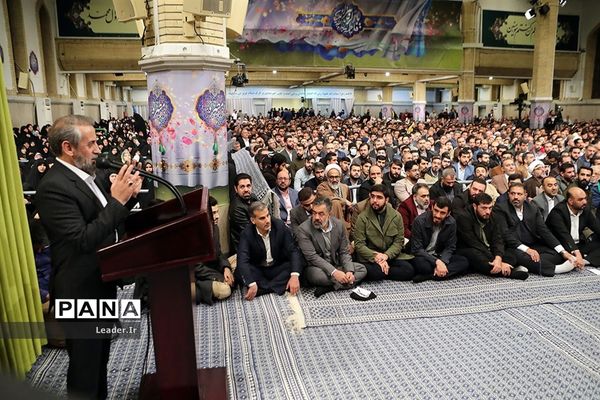 دیدار مداحان و شاعران اهل بیت‌(ع) با رهبر معظم انقلاب