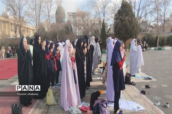 اجرای طرح مدرسه، پایگاه مسجد محله در مدرسه پنجم مهر مشهد