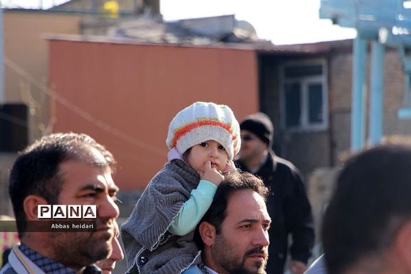 راهپیمایی مردم رودهن در محکومیت جنایت تروریستی گلزار شهدای کرمان