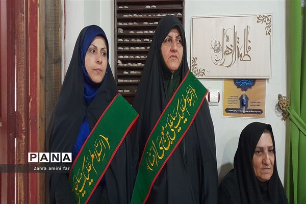 مراسم میلاد حضرت فاطمه (س) و سالگرد شهادت حاج قاسم سلیمانی در شهرستان نور