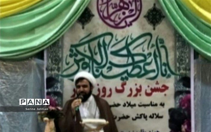 مراسم ولادت حضرت زهرا (س) در شهرستان چرداول