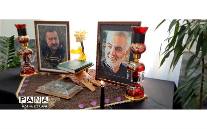 نواختن زنگ مقاومت به‌مناسبت چهارمین سالگرد سردار دل‌ها/ فیلم