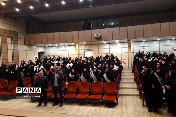 همایش بزرگ دختران حاج قاسم در خلیل‌آباد