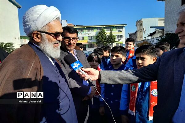 مراسم سالگرد سردار سلیمانی در اداره آموزش و پرورش شهرستان قائمشهر