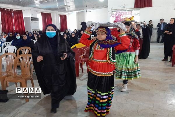 مراسم سالگرد سردار سلیمانی در اداره آموزش و پرورش شهرستان قائمشهر