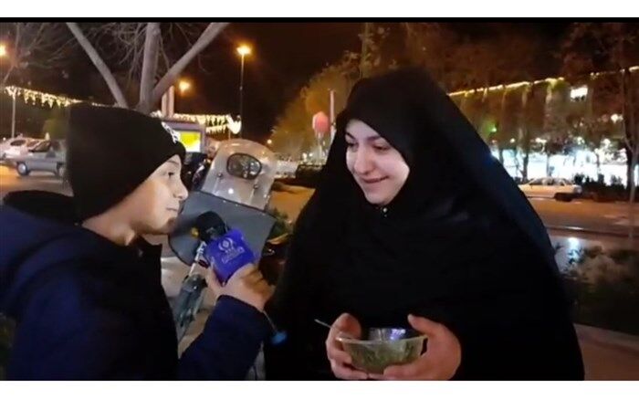 تبریک متفاوت روز مادر توسط خبرنگار پانای استان اصفهان