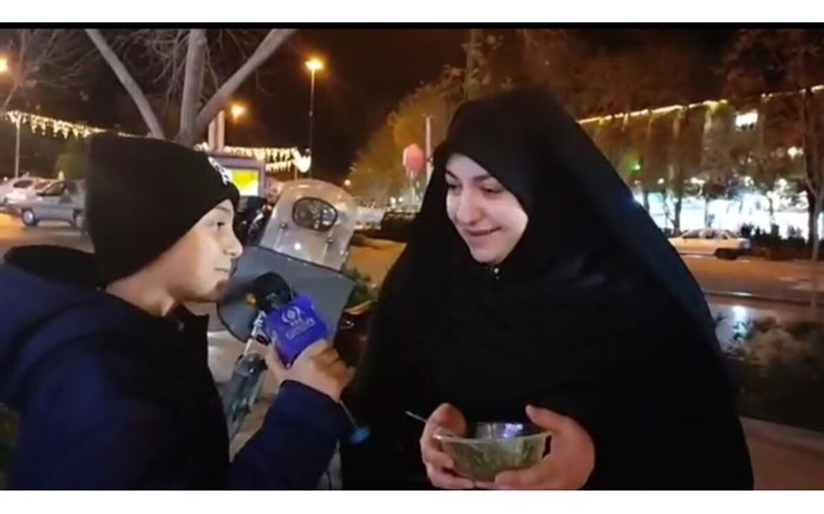 تبریک متفاوت روز مادر توسط خبرنگار پانای استان اصفهان
