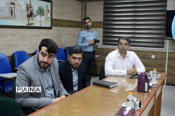 نشست مشترک معاون پرورشی و فرهنگی اداره کل آموزش و پرورش استان بوشهر با تیم بازرسی ستاد مبارزه با مواد مخدر کشور