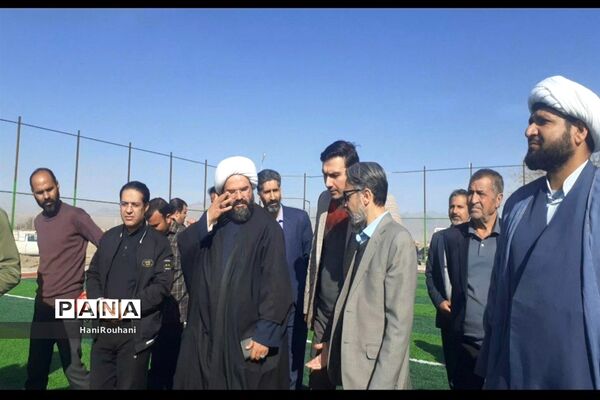 افتتاحیه ی چمن مصنوعی روستای ارغا ی خلیل اباد