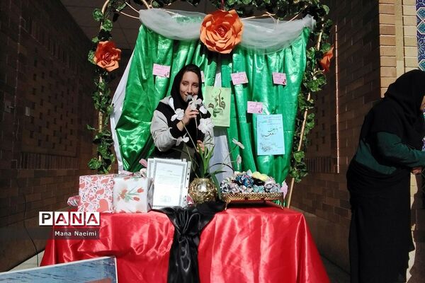 گرامیداشت مراسم شهادت سردار دلها در دبیرستان نمونه دولتی اندیشه  کاشمر