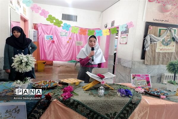 بزرگداشت سردار دل ها و جشن میلاد حضرت فاطمه(س) در دبستان حضرت زینب