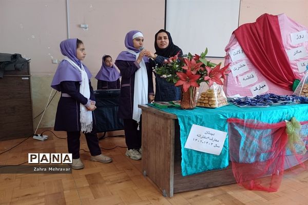 جشن میلاد حضرت زهرا(س) در دبستان معارف 6 ناحیه 3