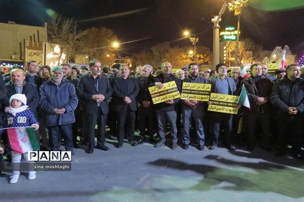 تجمع و راهپیمایی مردم بجنورد در محکومیت حادثه تروریستی کرمان