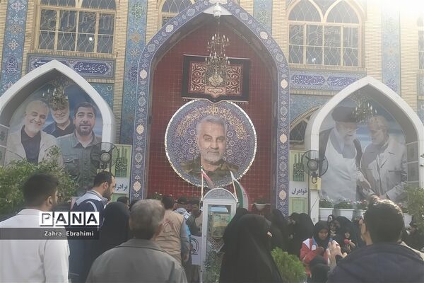 حال و هوای گلزار شهدای کرمان بعد از حادثه تروریستی