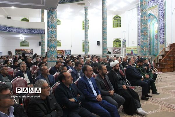 گرامیداشت سالگرد شهید حاج قاسم سلیمانی و یادواره شهدای دهستان فراغه  ابرکوه
