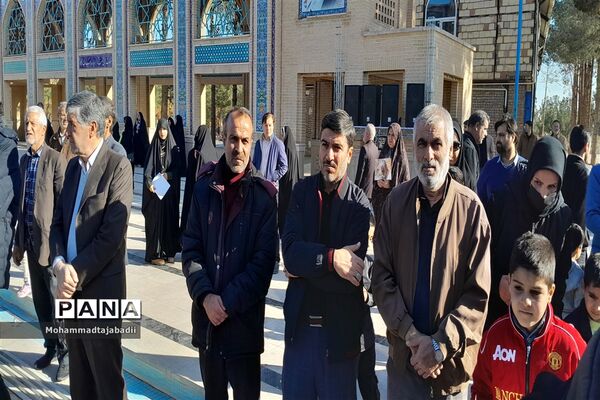 راهپیمایی محکومیت اقدام تروریستی کرمان در شهرستان سبزوار