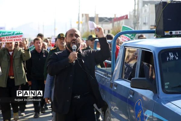 مردم تنگستان حمله تروریستی کرمان را محکوم کردند