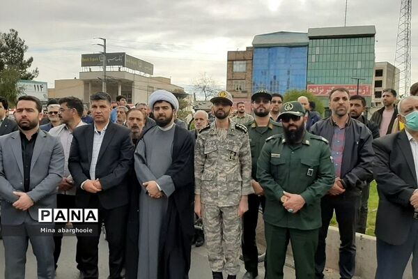 راهپیمایی مردم ولایتمدار پیشوا در محکومیت حادثه تروریستی شهدای کرمان