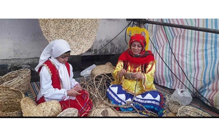 حصیربافی، از مشاغل کهن مازندران/ فیلم