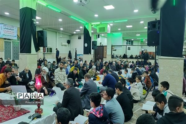 محفل انس با قرآن در مسجد حضرت ابوالفضل شهرستان ملارد