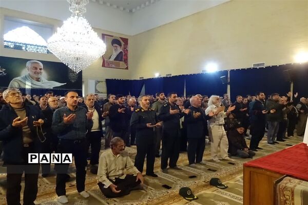 برگزاری نماز جمعه و محکوم کردن جنایت تروریستی کرمان در مصلی پرند