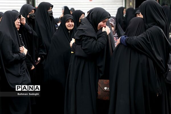 تشییع پیکر دانشجومعلم شهیده فائزه رحیمی
