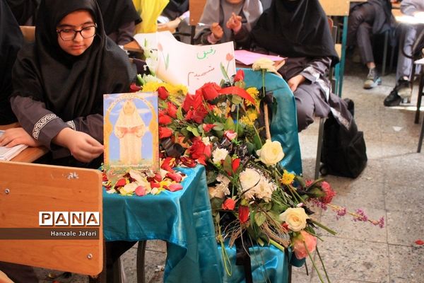 حال و هوای مدرسه نظریان کرمان در فراق شهیده فاطمه زهرا سلطانی نژاد