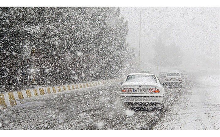 پیش‌بینی بارش برف و باران و لغزندگی جاده‌های استان اردبیل