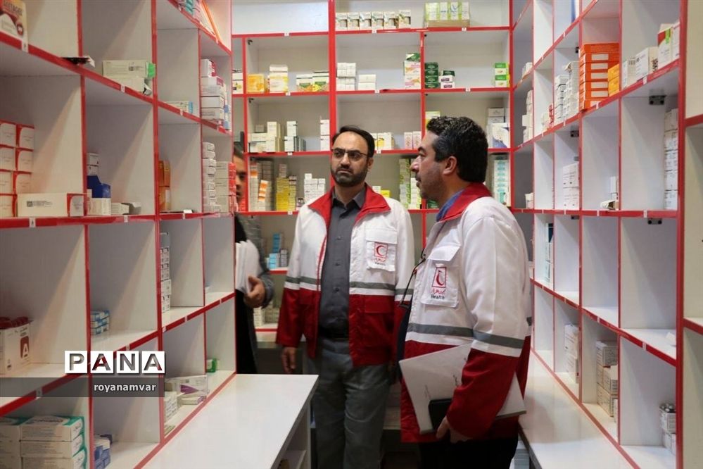 سفرمعاونت بهداشت، درمان وتوانبخشی جمعیت هلال جمهوری اسلامی ایران به خراسان شمالی