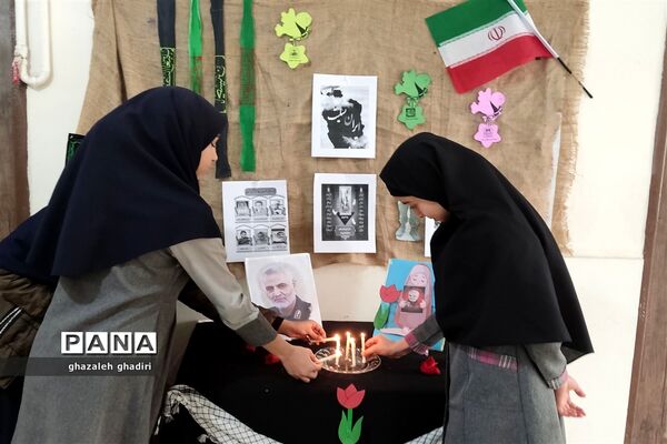 یادواره‌ی شهدای دانش‌آموزی حادثه تروریستی کرمان